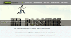 Desktop Screenshot of creditprofessionnel.com